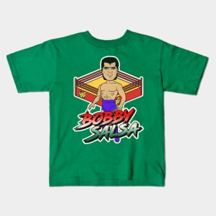 Bobby Salsa // 80s WWF Jobber Superstar Kids T-Shirt